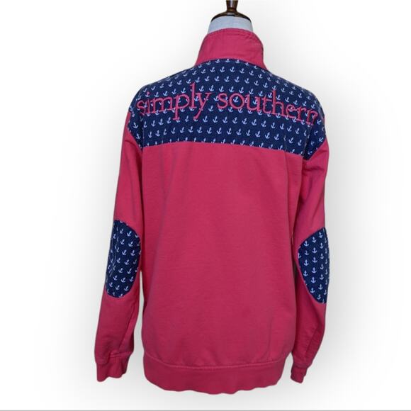 Simply Southern 1/2 Zip Pullover Sweatshirt - Picture 1 of 7
